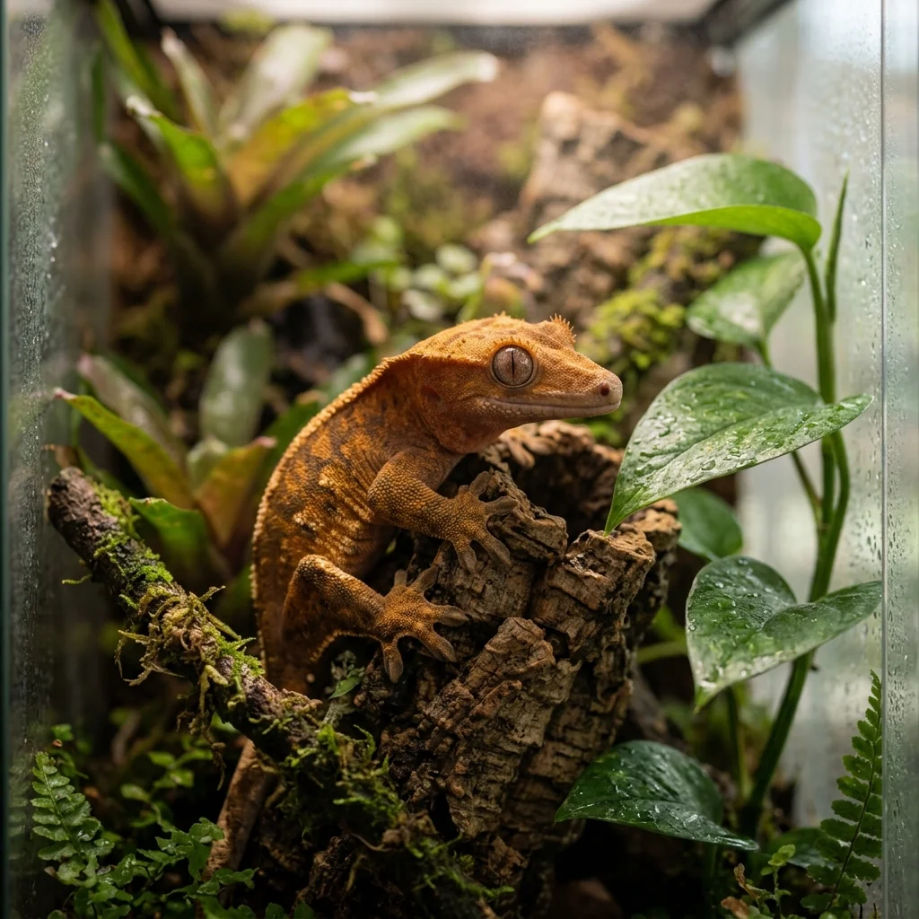 크레스티드게코 습도 과다 해결법: 환기 개선을 위한 실전 사육 가이드