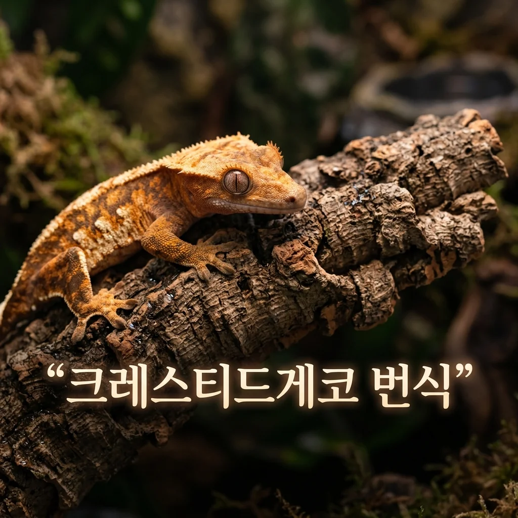 크레스티드게코 번식 성공의 핵심, 개체 컨디션이 미치는 영향