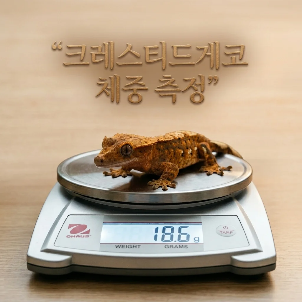 크레스티드게코 체중 측정 주기와 건강 관리 가이드: 얼마나 자주 재야 할까?