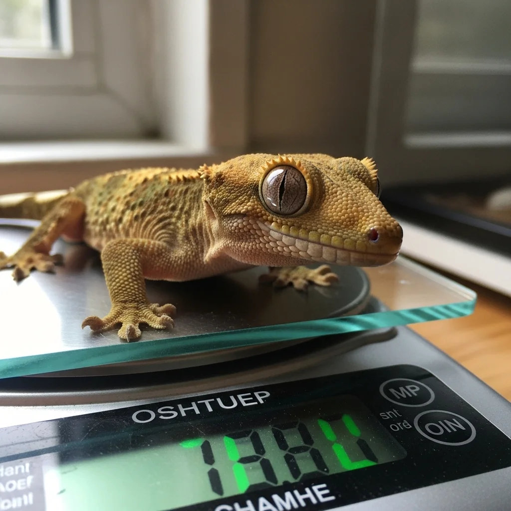 크레스티드게코 체중 측정, 왜 그렇게 중요할까요?