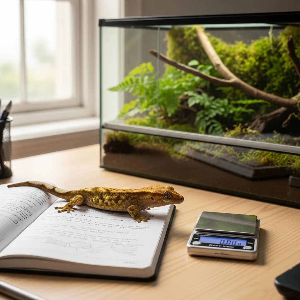 크레스티드게코 주간 점검표, 왜 꼭 만들어야 할까요?