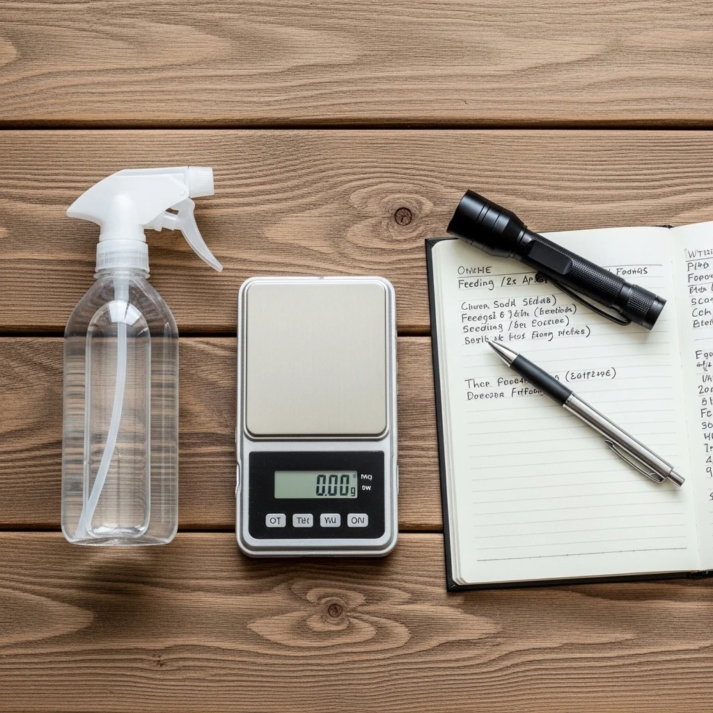 점검표 작성 시 꼭 필요한 준비물