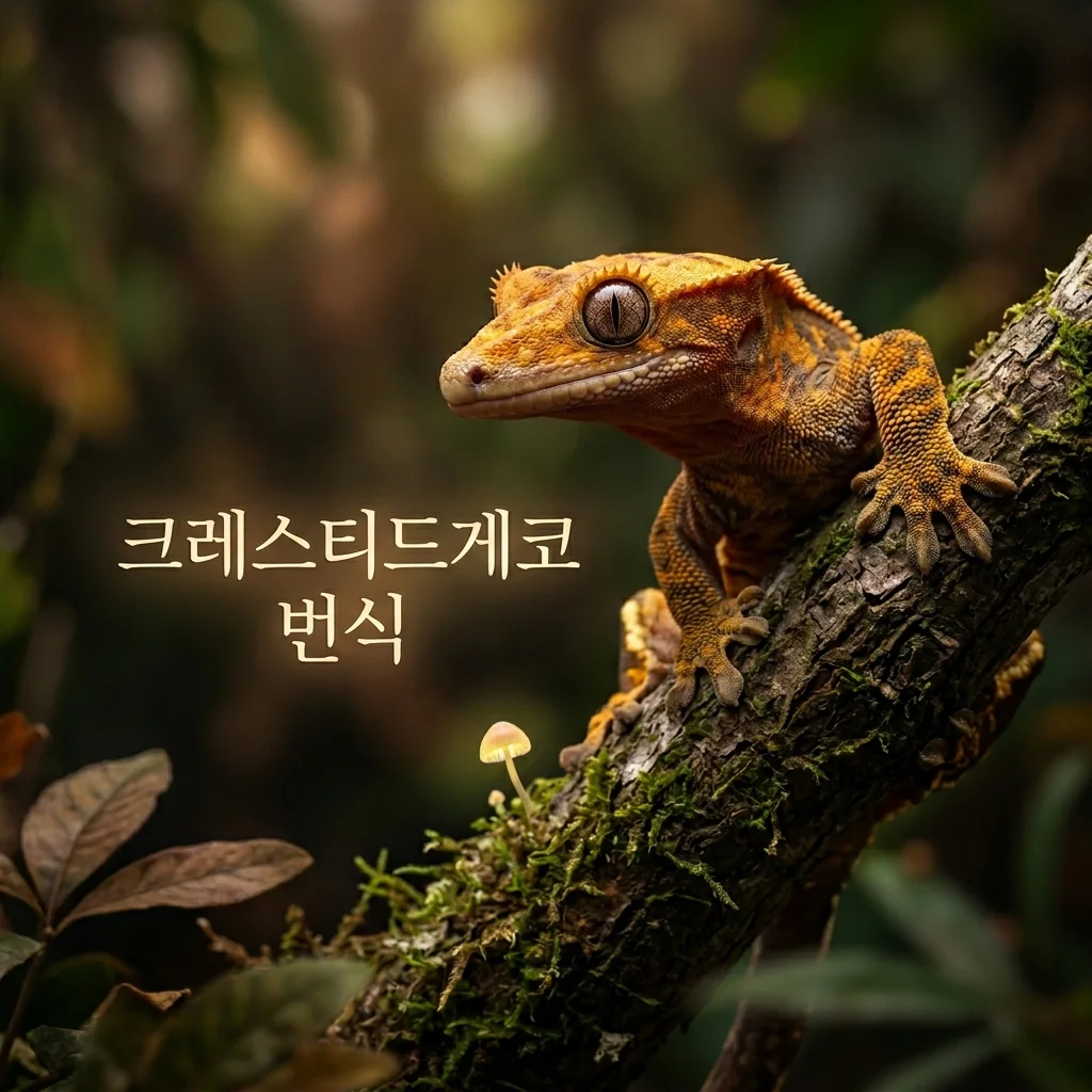 크레스티드게코 번식, 건강한 개체 중심 브리딩이 성공하는 이유