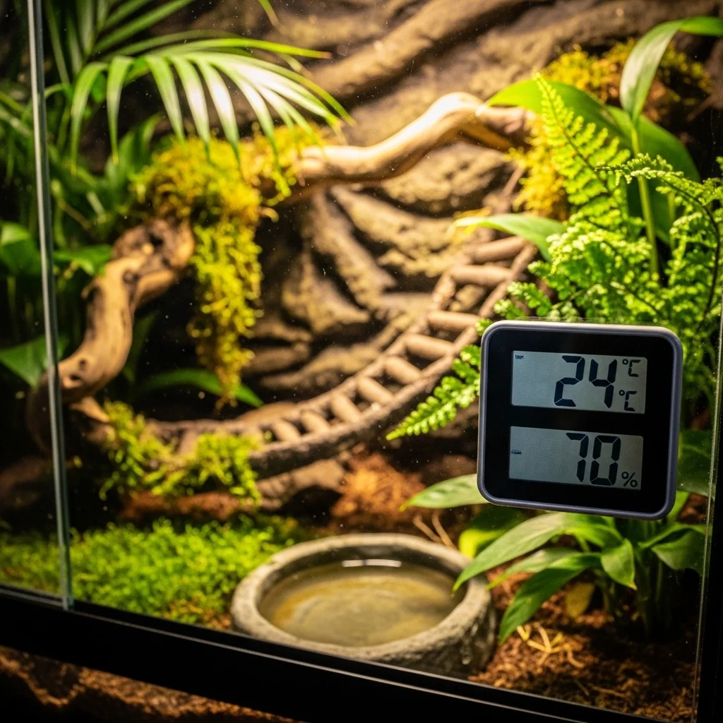 최적의 사육 환경 기준 수치 (온도, 습도, 환기)