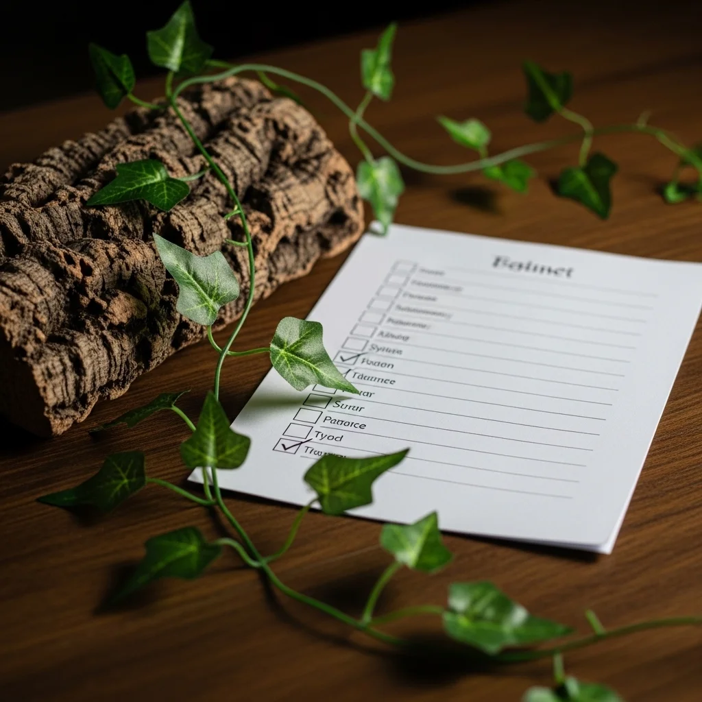 안정감을 주는 필수 용품 체크리스트