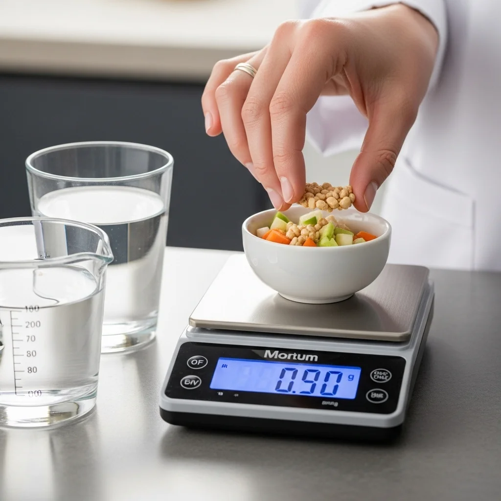 최적의 섭취량을 위한 3단계 조절법