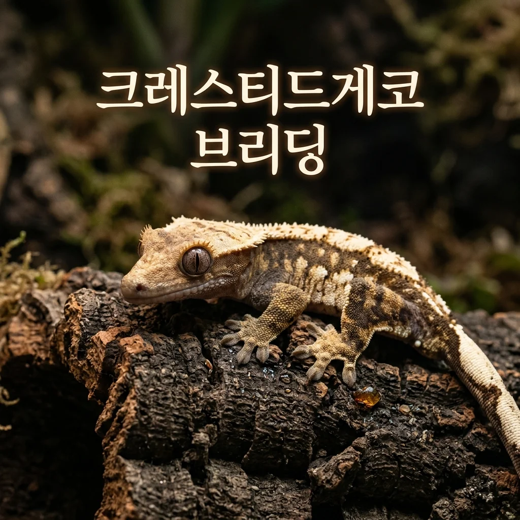 크레스티드게코 브리딩 개체 선정, 외형보다 중요한 필수 기준 3가지