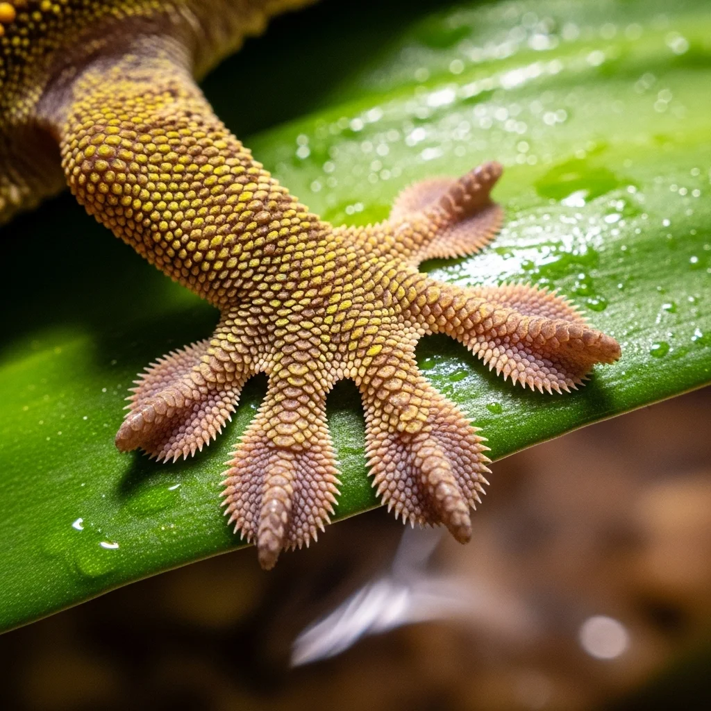 크레스티드게코가 벽에서 미끄러지는 이유, 당황하지 마세요!