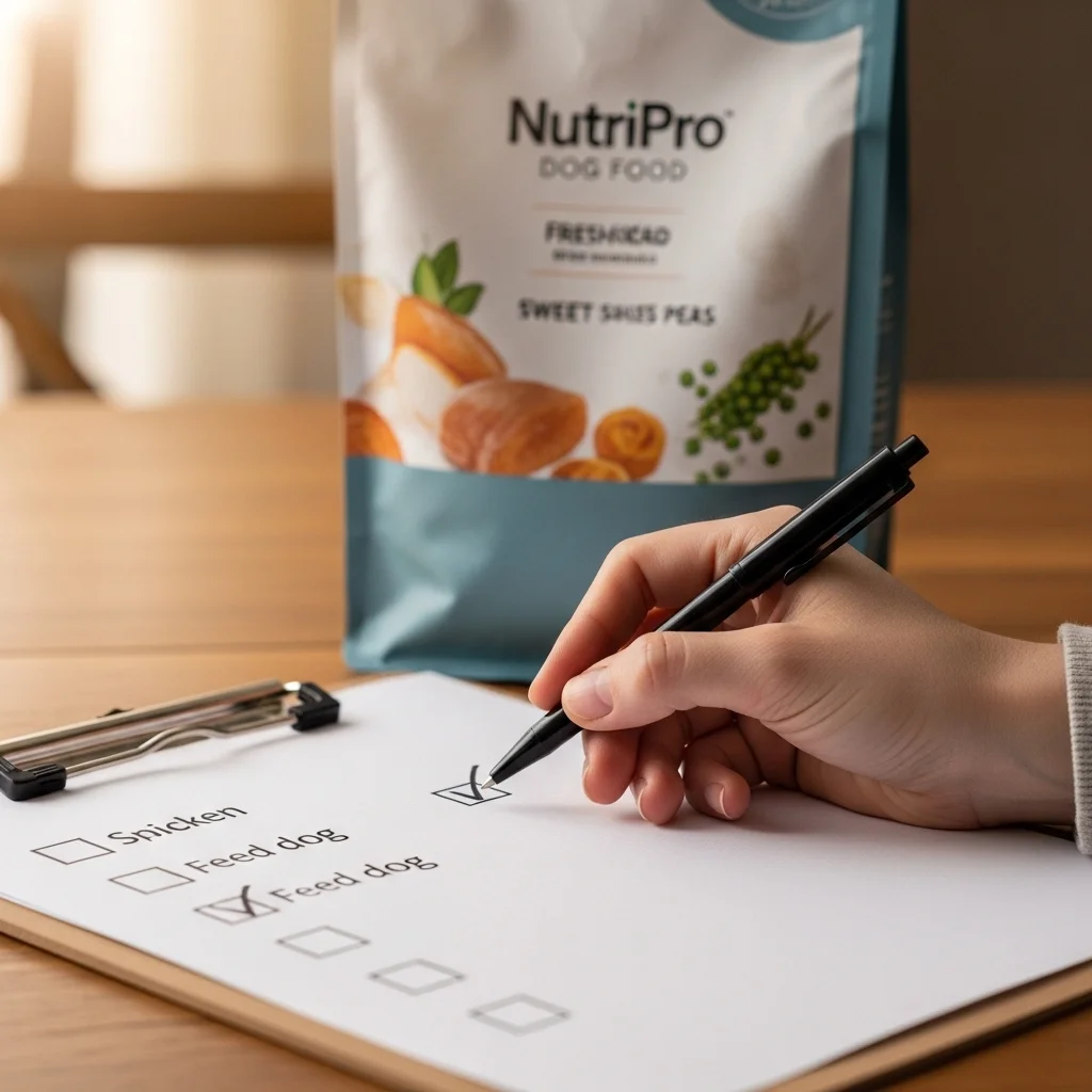 우리 아이 사료 선택 시 체크리스트