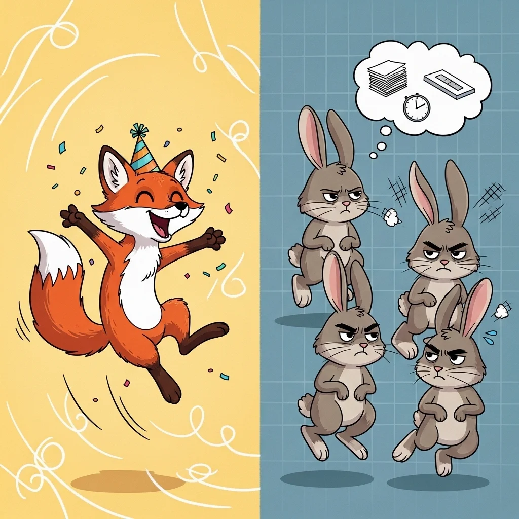 즐거운 활동 vs 스트레스성 점프 구분법