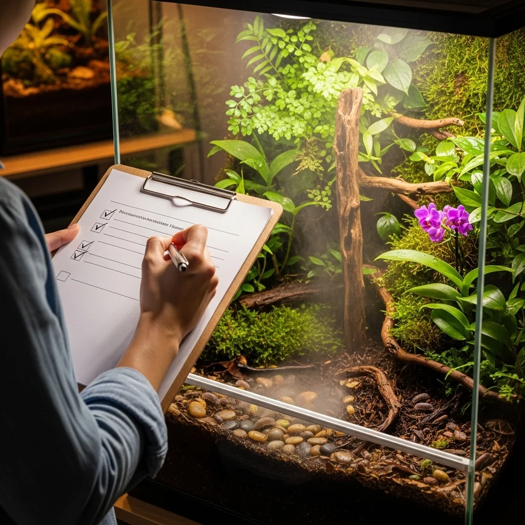 완벽한 사육 환경을 위한 최종 체크리스트