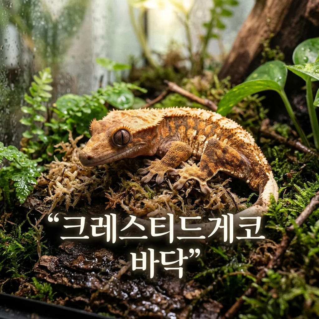 크레스티드게코 바닥에만 머문다면? 건강 이상 신호 5가지 분석