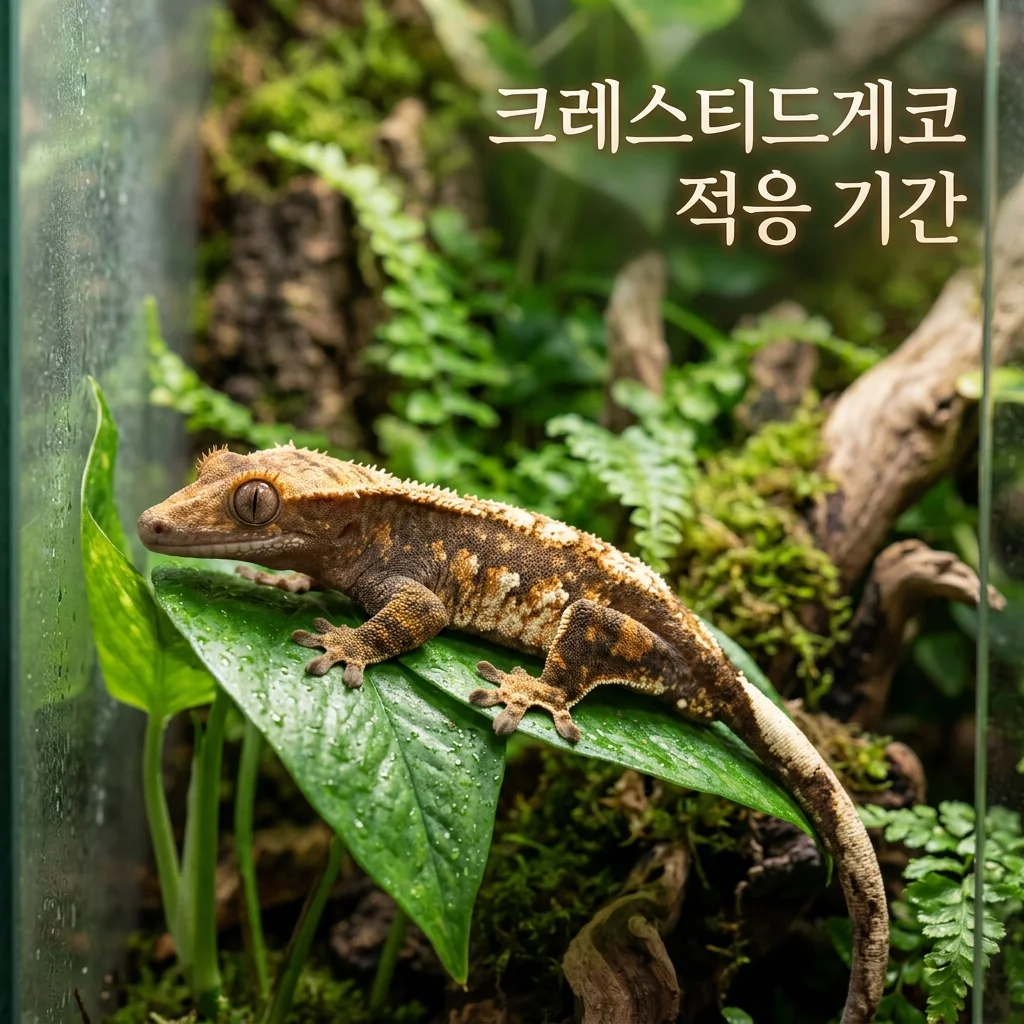 크레스티드게코 적응 기간, 이사 직후 절대 하지 말아야 할 행동 5가지