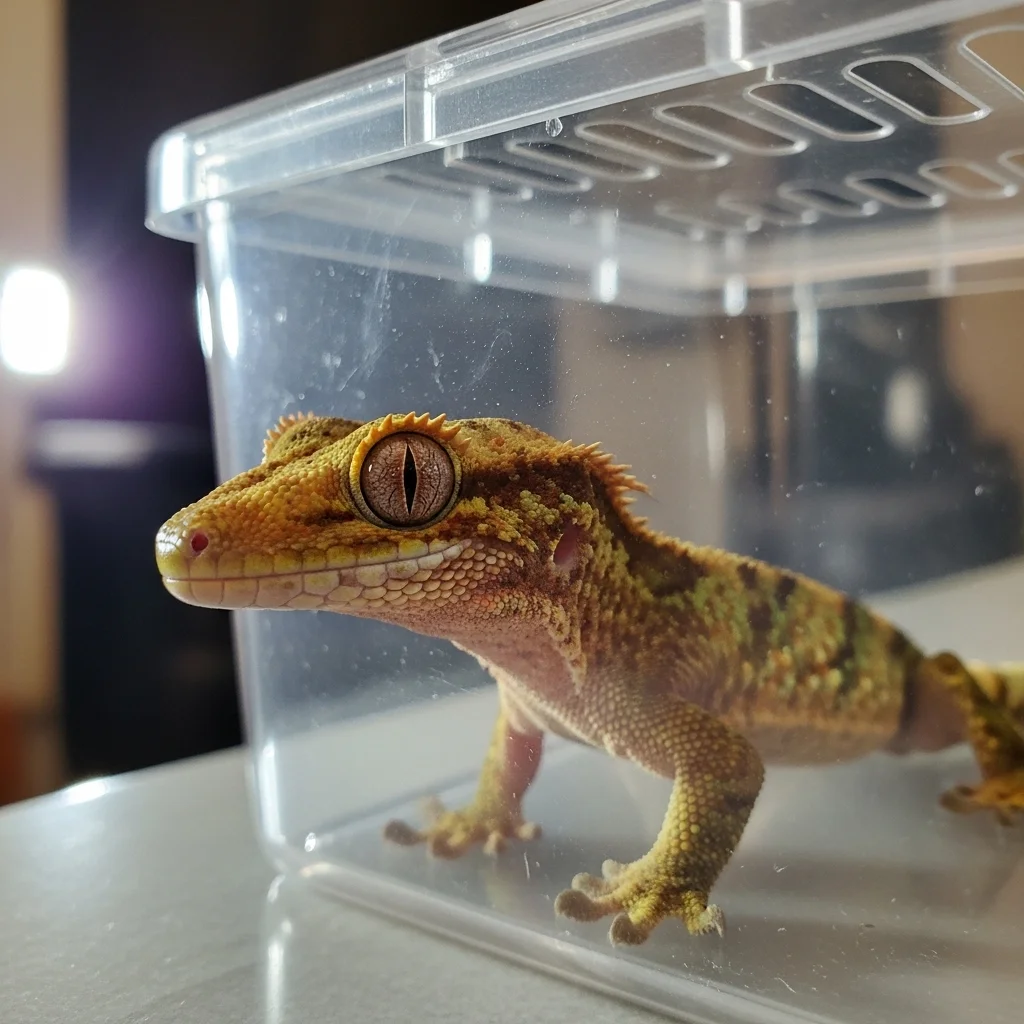 이사 온 크레스티드게코, 첫 일주일이 평생 건강을 결정해요