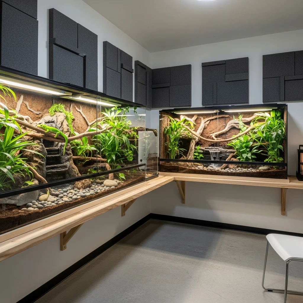 소음으로부터 자유로운 사육 환경 만들기