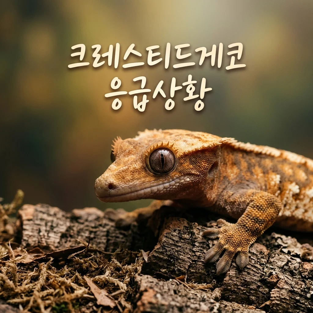크레스티드게코 응급상황 발생! 초보자가 자주 하는 위험한 실수 5가지