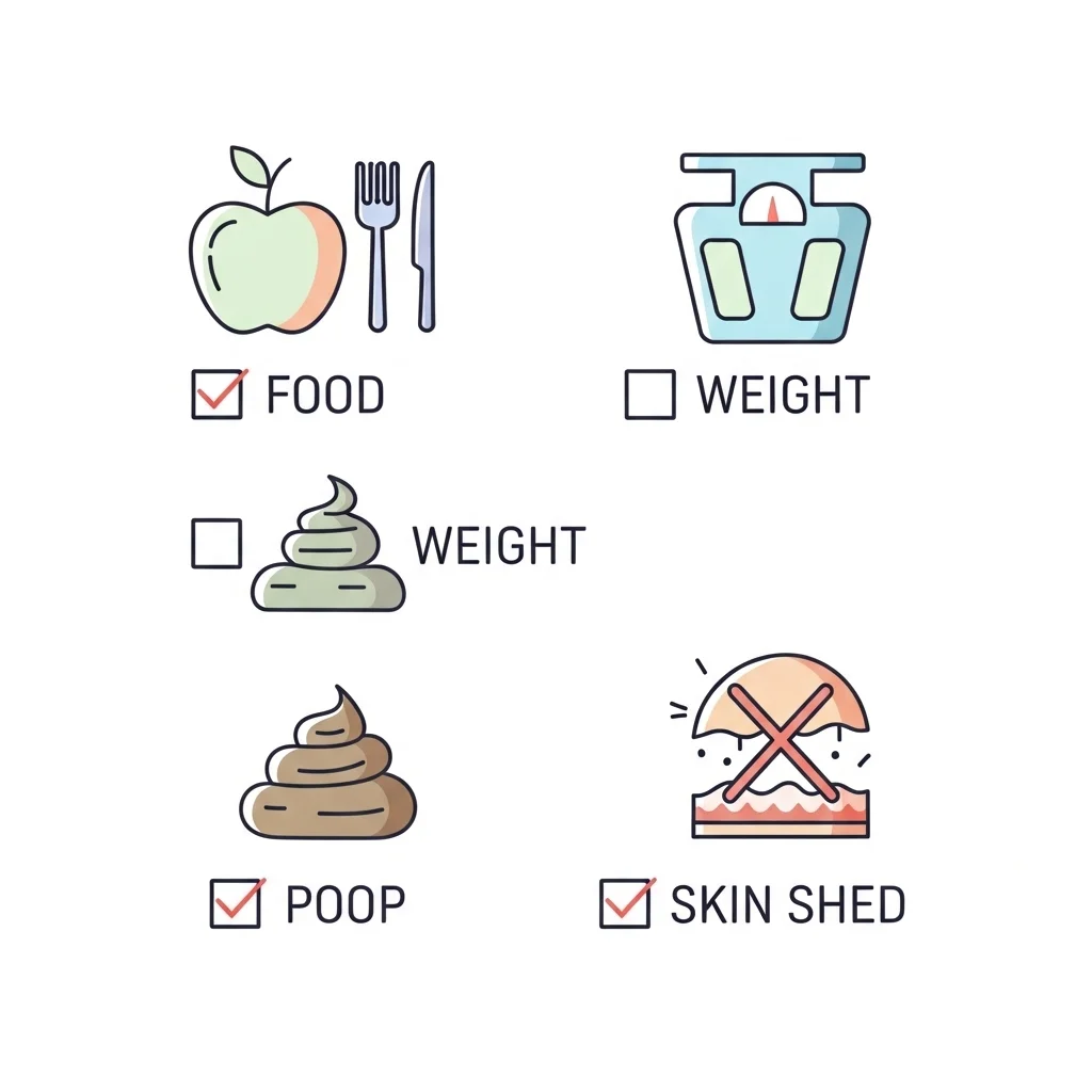 무엇을 기록해야 할까요? 핵심 4가지 리스트