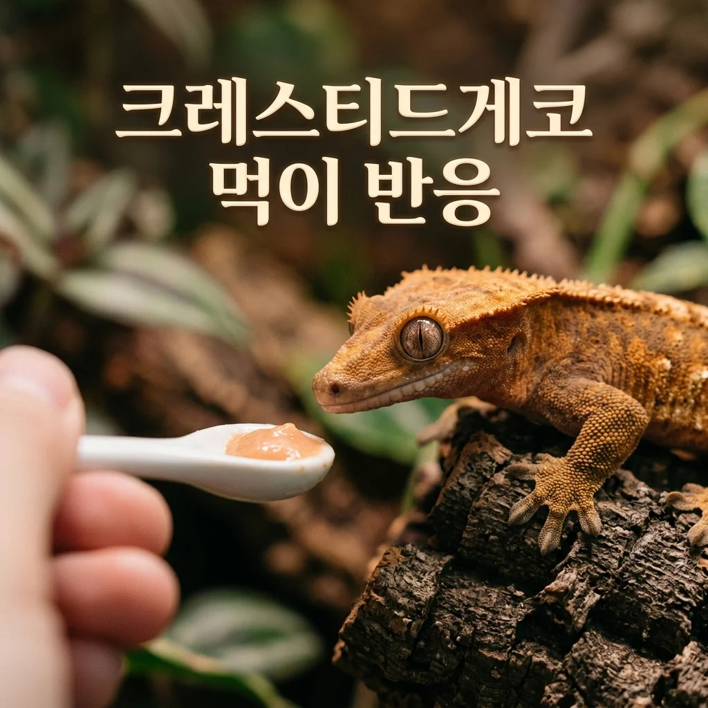 크레스티드게코 먹이 반응 저하 해결법: 사료 vs 환경 구분 가이드