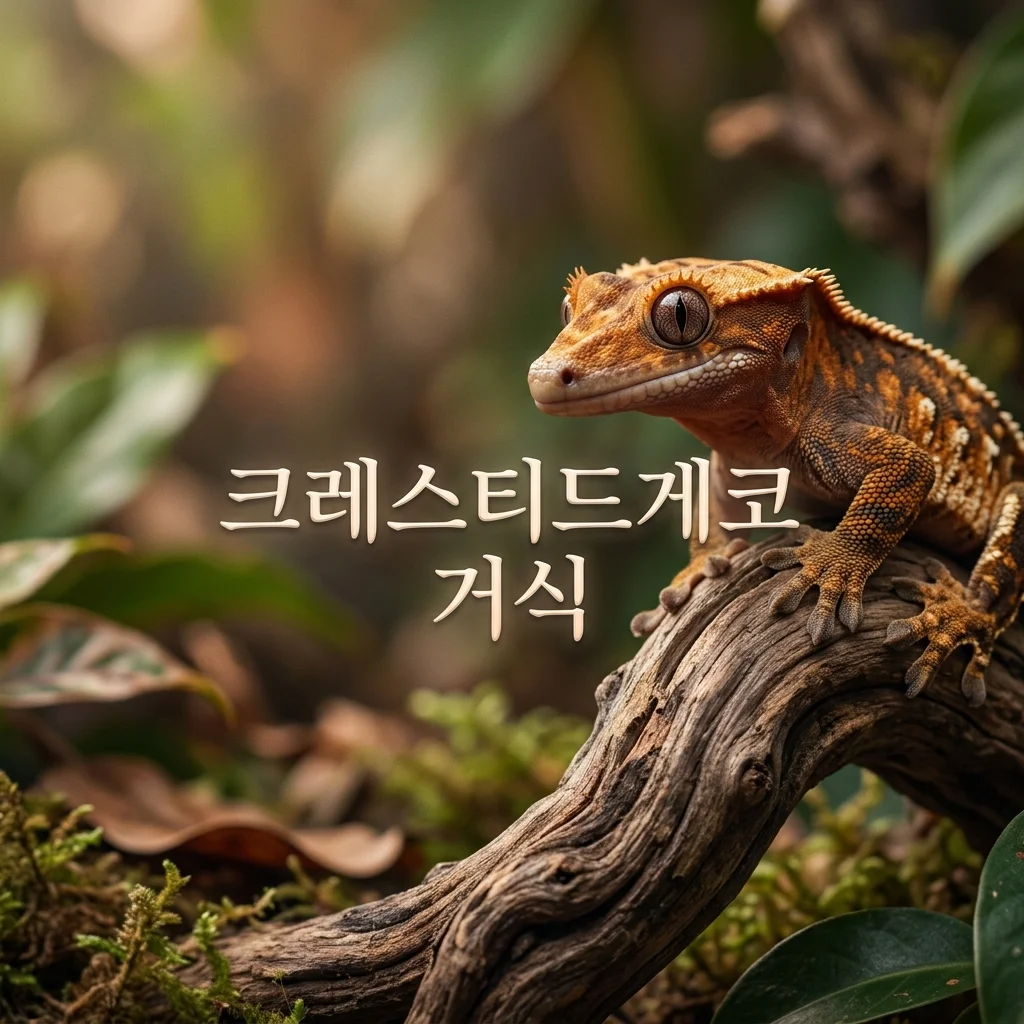 크레스티드게코 거식 해결! 강제급여 판단 기준과 안전한 방법