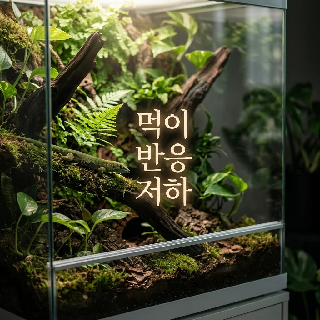 [사육가이드] 먹이 반응 저하와 성장 정체 동시 발생 원인 및 해결법