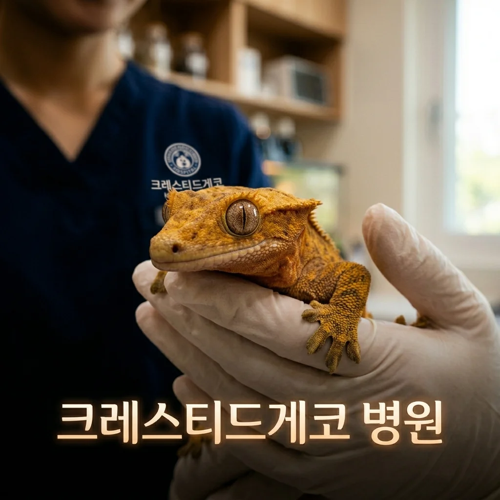 크레스티드게코 병원 가기 전 준비물 및 증상 사진 기록법 가이드