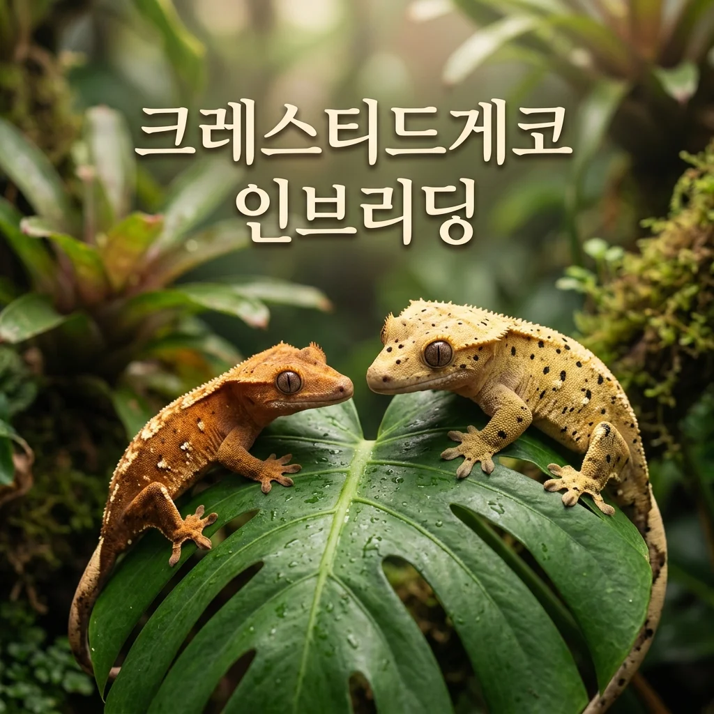 크레스티드게코 인브리딩 위험성! 초보 사육사가 꼭 알아야 할 5가지 이유