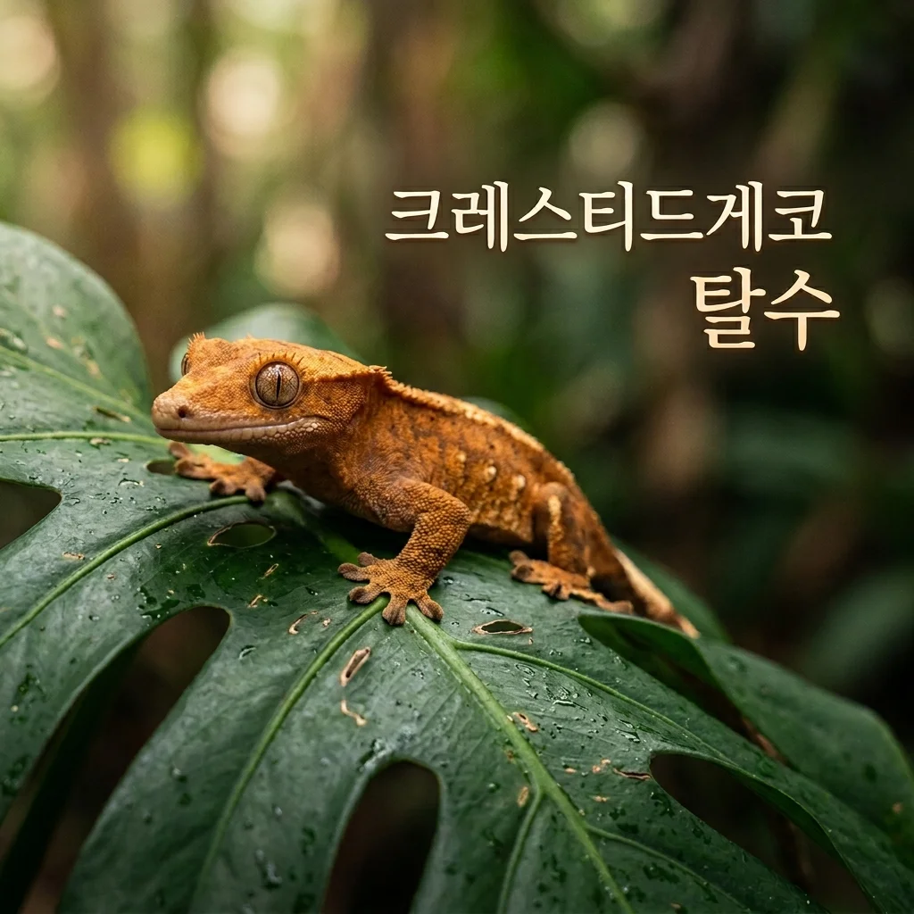 크레스티드게코 탈수 초기 신호 7가지와 즉각적인 해결법 가이드
