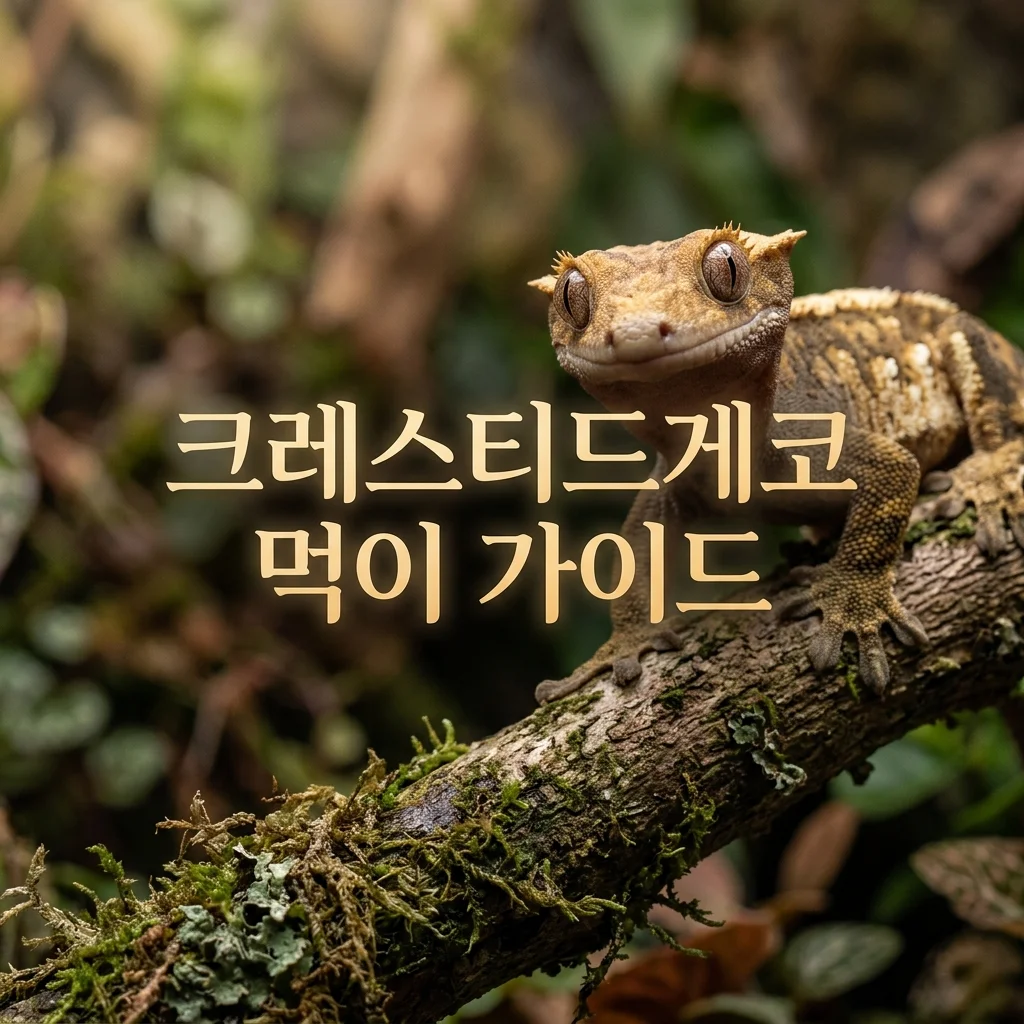 크레스티드게코 먹이 거부 해결, 1~7일 단계별 대응 루틴 가이드