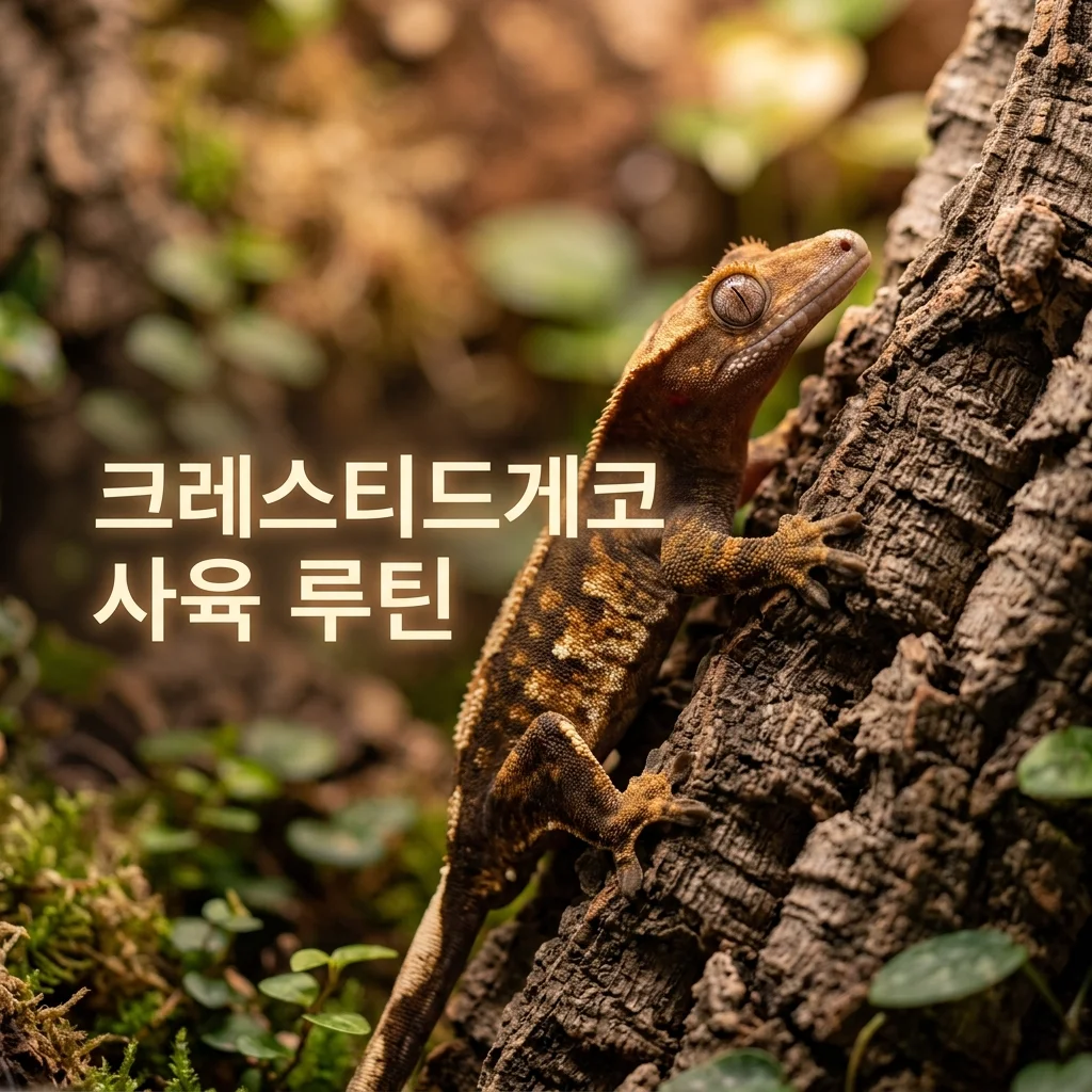 크레스티드게코 사육 루틴 변경 후 활동성 변화 기록 (DewCre)