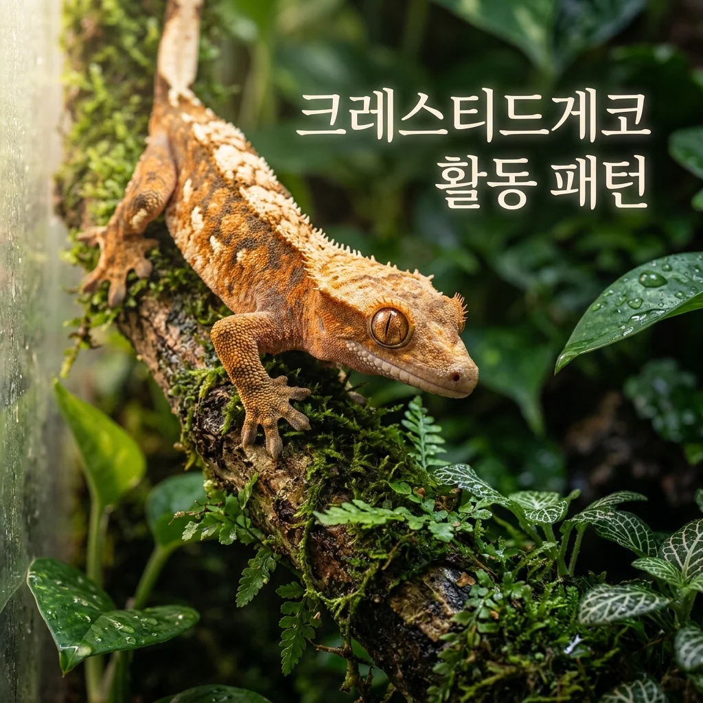 크레스티드게코 활동 패턴 붕괴? 사육장 환경 재설계 완벽 가이드