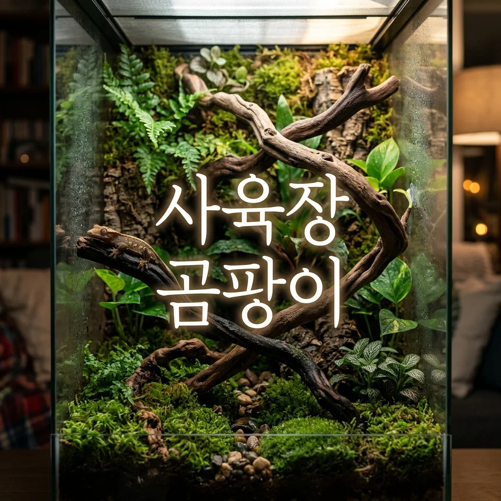 사육장 곰팡이 제거 및 습도 관리 완벽 가이드 | 건강한 사육 환경 만들기