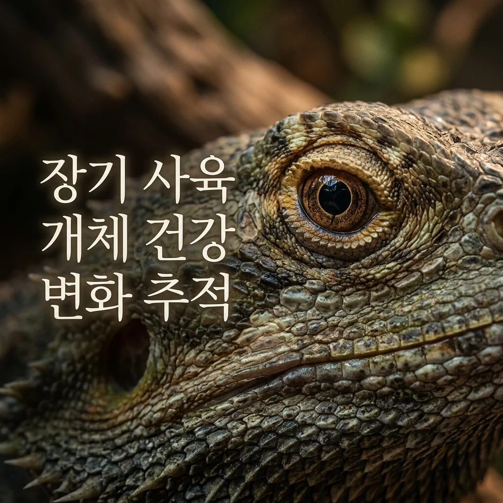 장기 사육 개체 건강 변화 추적: 5년 이상 데이터 분석 및 관리 가이드