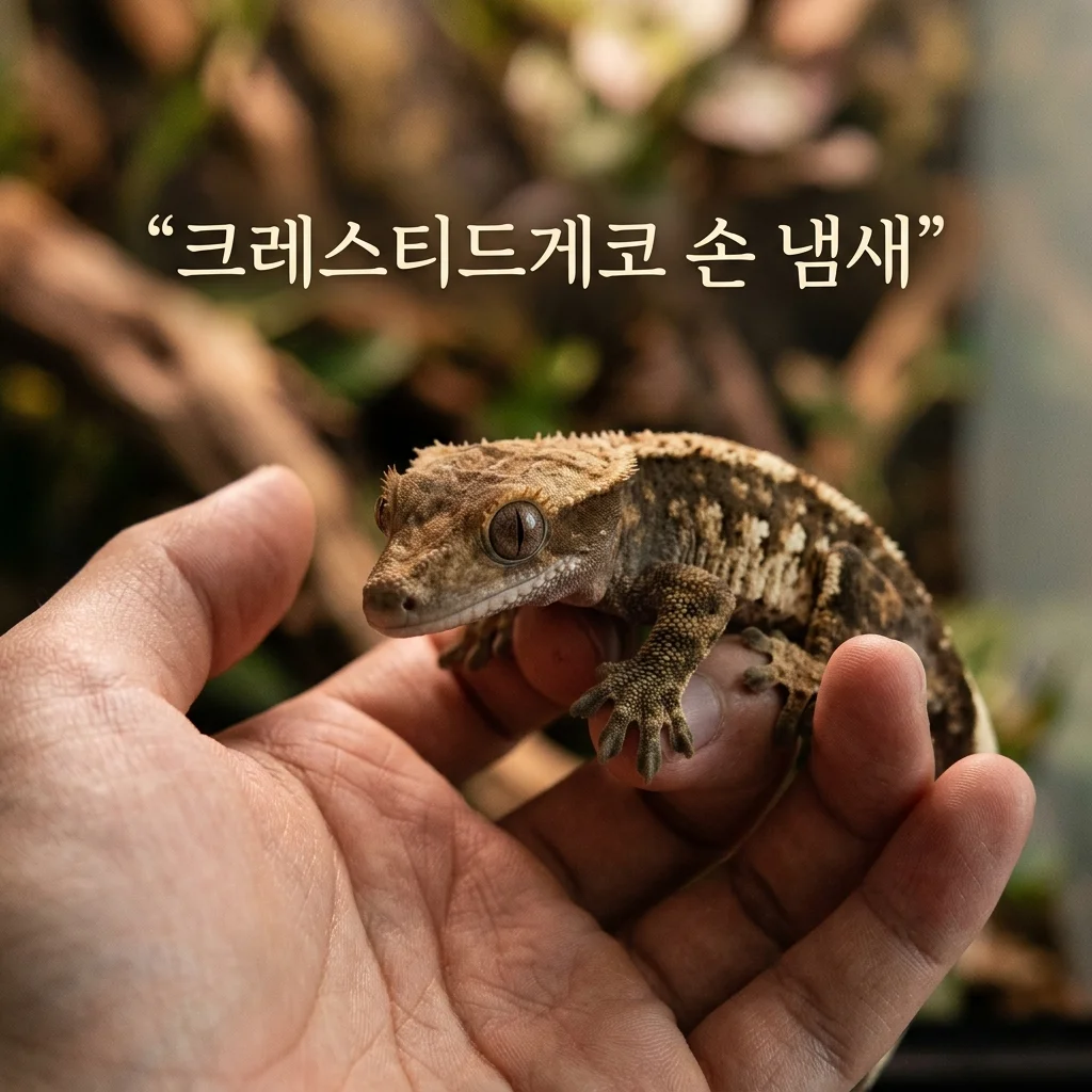 크레스티드게코 사람 손 냄새와 스트레스의 진실: 올바른 핸들링 가이드