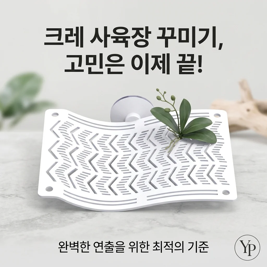 크레스티드게코 침대, 사육장 꾸미기 고민될 때 이 기준은 어때요?