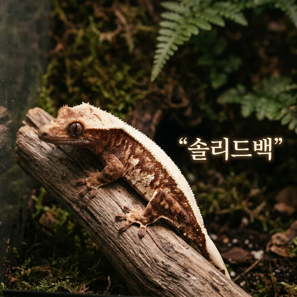 솔리드백 크레스티드 게코 가이드: 유전 특징 및 희귀도 완벽 정리
