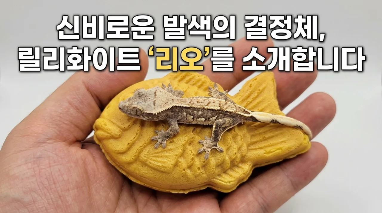 신비로운 발색의 결정체, 릴리화이트 '레오'를 소개합니다